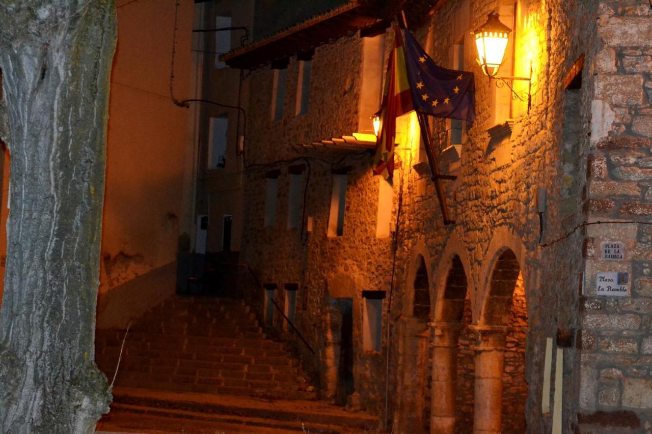 Casa Elpatiodelmaestrazgo Leilighet Villarroya de los Pinares Eksteriør bilde