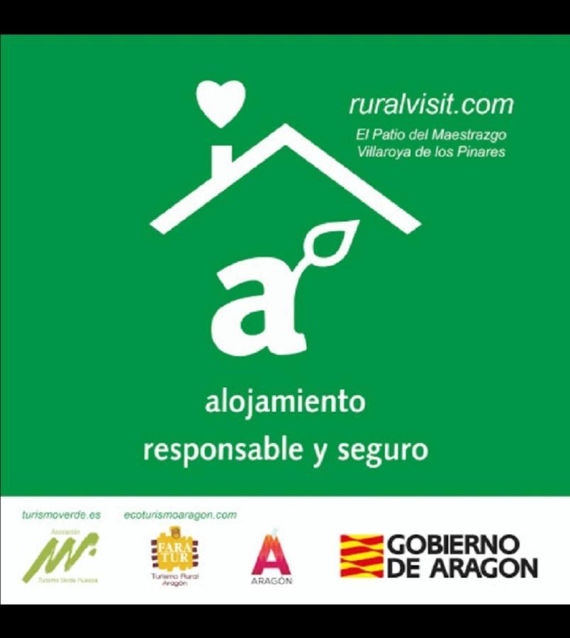 Casa Elpatiodelmaestrazgo Leilighet Villarroya de los Pinares Eksteriør bilde