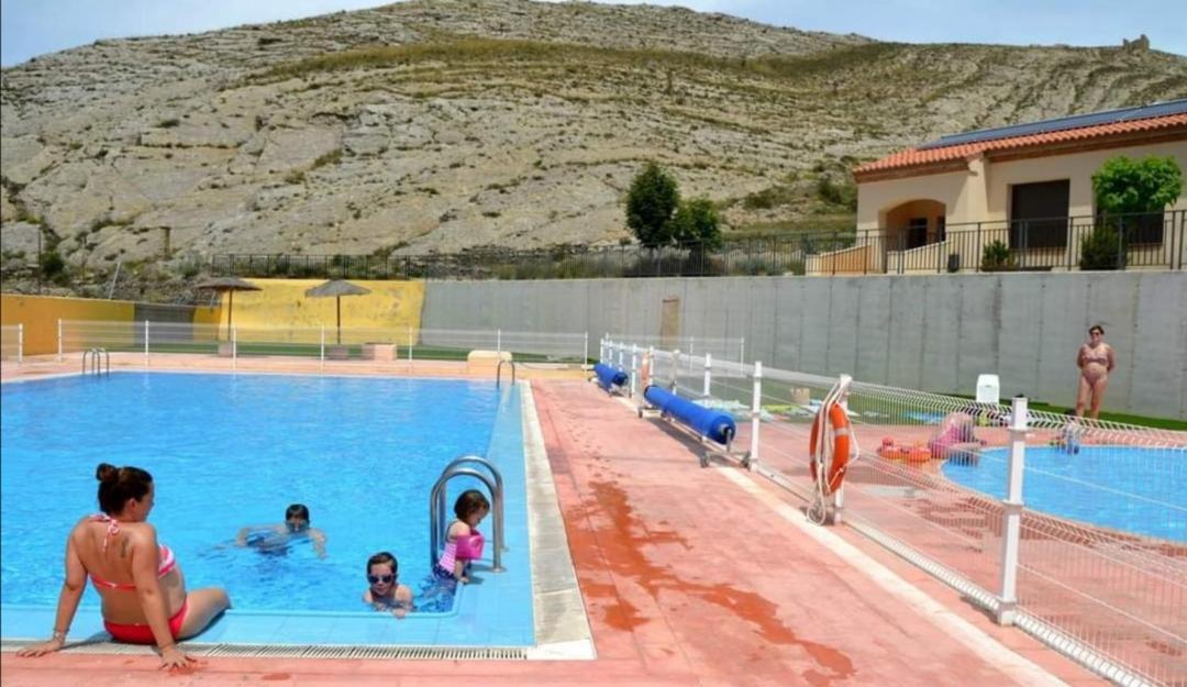Casa Elpatiodelmaestrazgo Leilighet Villarroya de los Pinares Eksteriør bilde