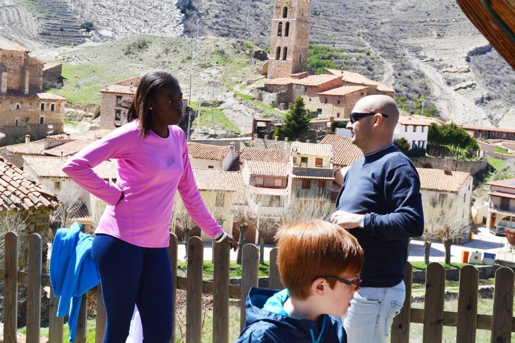 Casa Elpatiodelmaestrazgo Leilighet Villarroya de los Pinares Eksteriør bilde